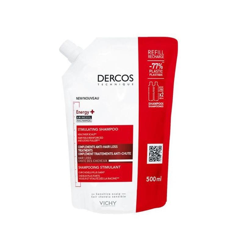 DERCOS CHAMPU ESTIMULANTE  500 ML ECOPACK
