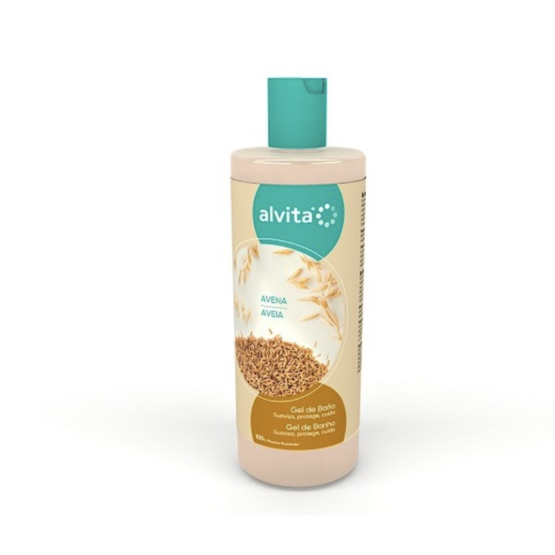 ALVITA GEL DE BAÑO AVENA 750 ML
