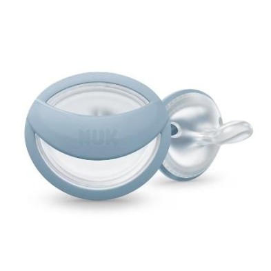 CHUPETE SIL NUK MOMMY FEEL 0 - 9 MESES 1 UNI AZUL