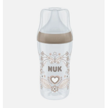 BIB SILICONA NUK PERFECT MATCH FLUJO M 1U 260 ML CORAZON