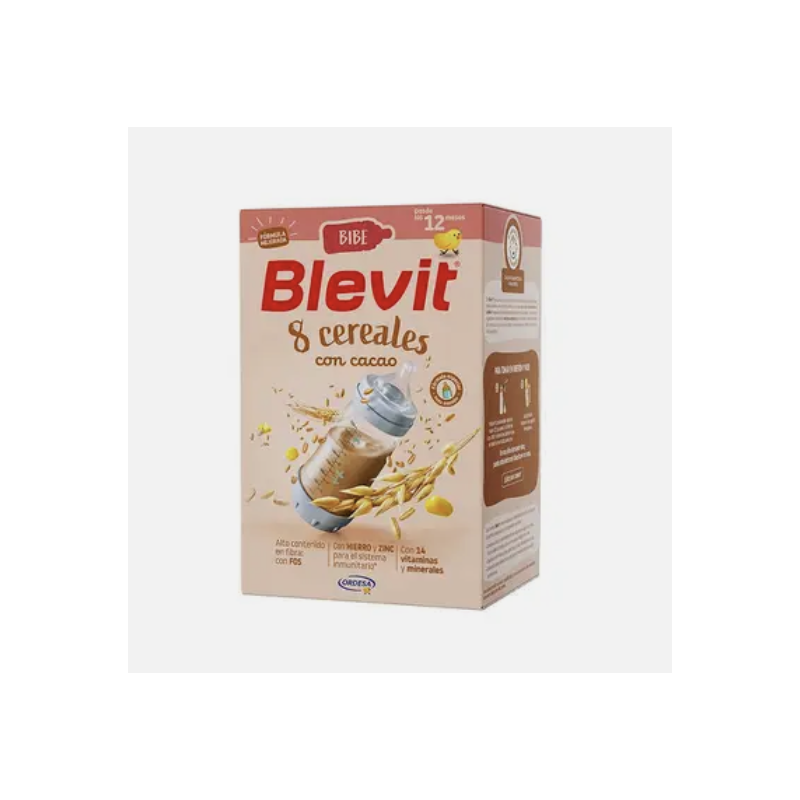 BLEVIT BIBERON 8 CER CACAO 500