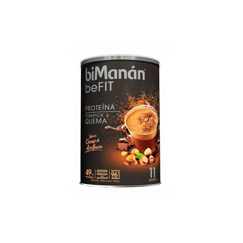 BIMANAN BE FIT BATIDO CACAO Y AVELLANA 330G