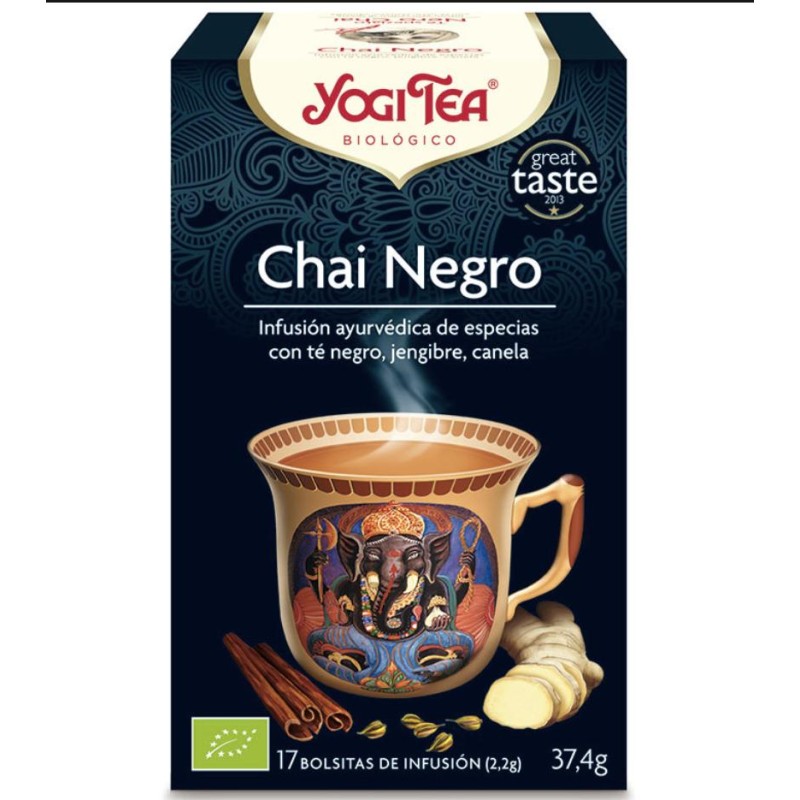 YOGI TEA CHAI NEGRO