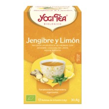 YOGI TEA JENGIBRE Y LIMON