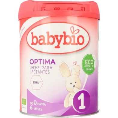 BABYBIO OPTIMA 1 LECHE PARA LACTANTES 1 BOTE 800 G