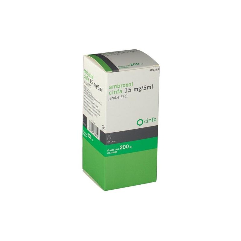 AMBROXOL CINFA EFG 3 MG/ML JARABE 1 FRASCO 200 ML