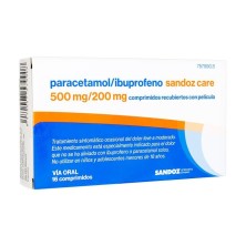 PARACETAMOL SANDOZ CARE EFG 650 MG 20 COMPRIMIDOS