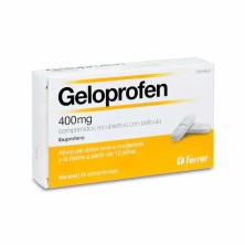 GELOPROFEN 400 MG 20 COMPRIMIDOS RECUBIERTOS