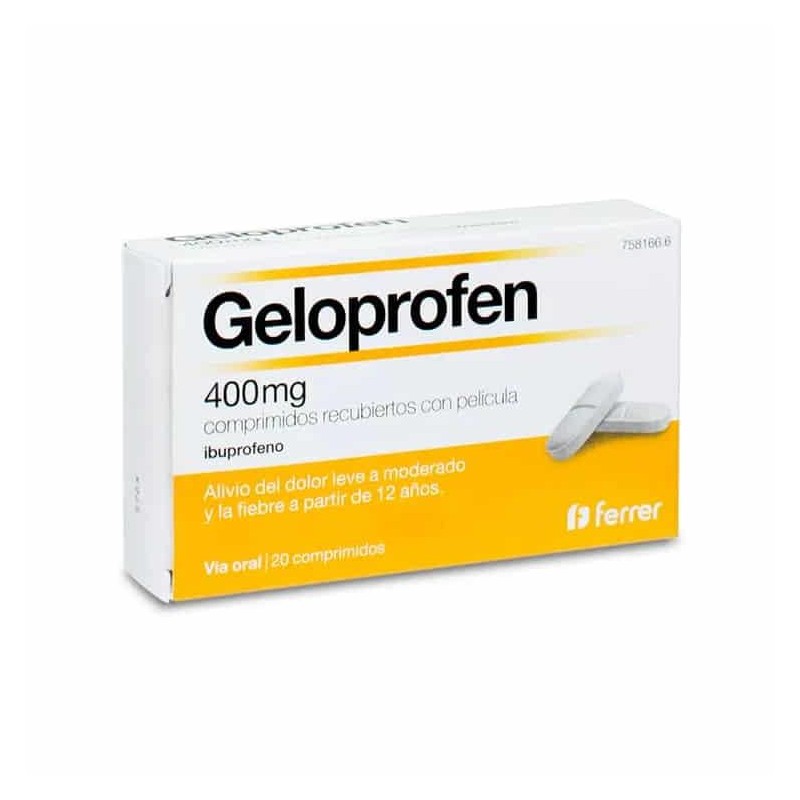 GELOPROFEN 400 MG 20 COMPRIMIDOS