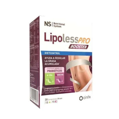 NS DIETCONTROL LIPOLESS PRO BOOS 30 COMP BICAPA