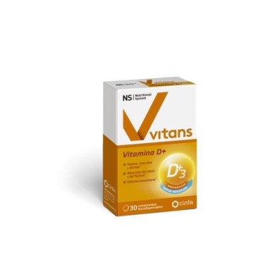NS VITANS VITAMINA D+ 30 COMP BUCODISP