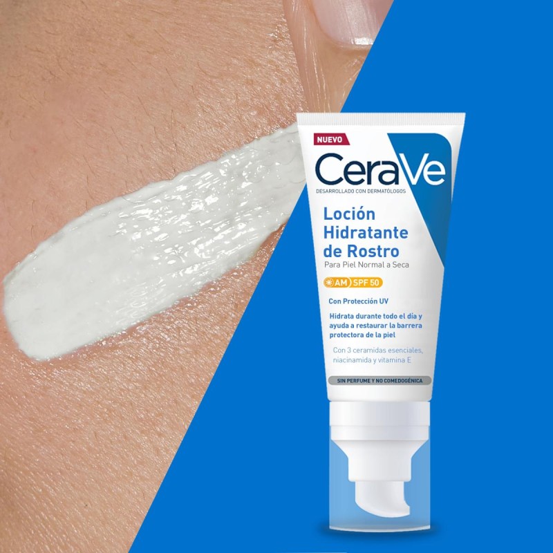 CERAVE LOCION HIDRATANTE ROSTRO SPF50
