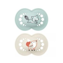 CHUPETE SILICONA MAM ORIGINAL 16+ M R PACK DOBLE