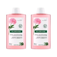 PACK DUO CHAMPÚ PEONIA 2X400ML