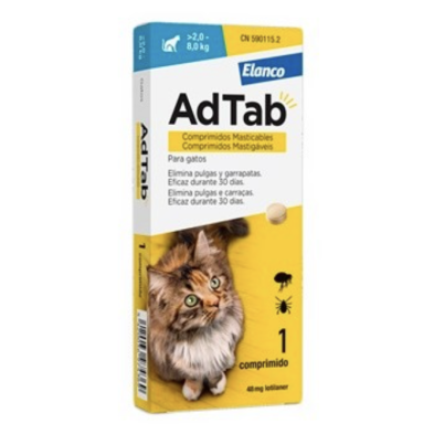 ADTAB 48 MG GATOS 2-8KG 1C