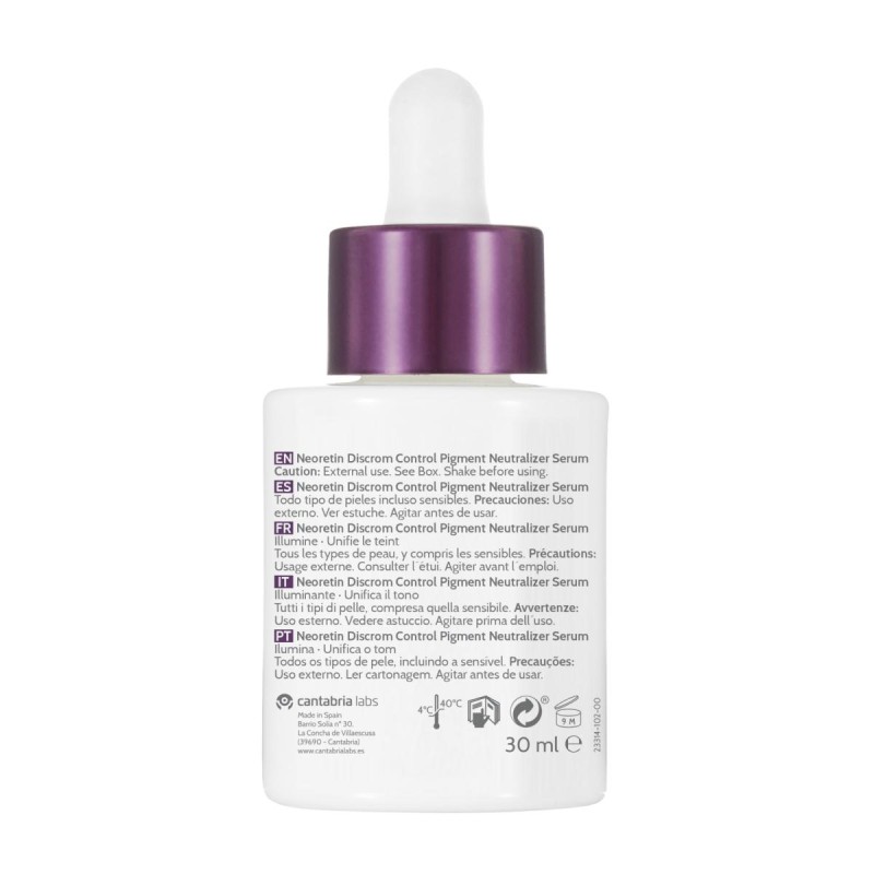 NEORETIN DISCROM CONTROL PIGMENT NEUTRALIZER SERUM 1 ENVASE 30 ML