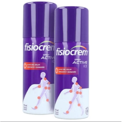 DUPLO FISIOCREM SPRAY ACTIV ICE 2ª U 20%