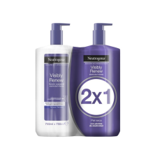 NEUTROGENA CORP VISIBLY RENEW LOCION 750+750 2 ENVASES NEW