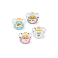 CHUPETE LATEX NUK DIA 0-6 MESES 2 UNIDADES