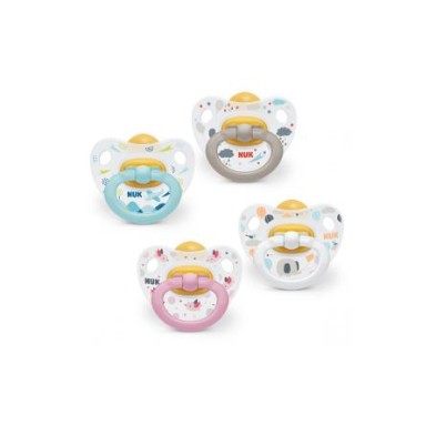 CHUPETE LATEX NUK DIA 0-6 MESES 2 UNIDADES