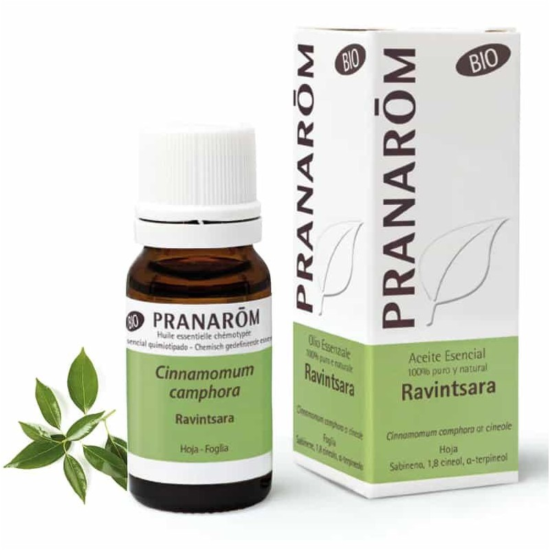 PRANAROM ACEITE ESENCIAL RAVINTSARA BIO  10 ML
