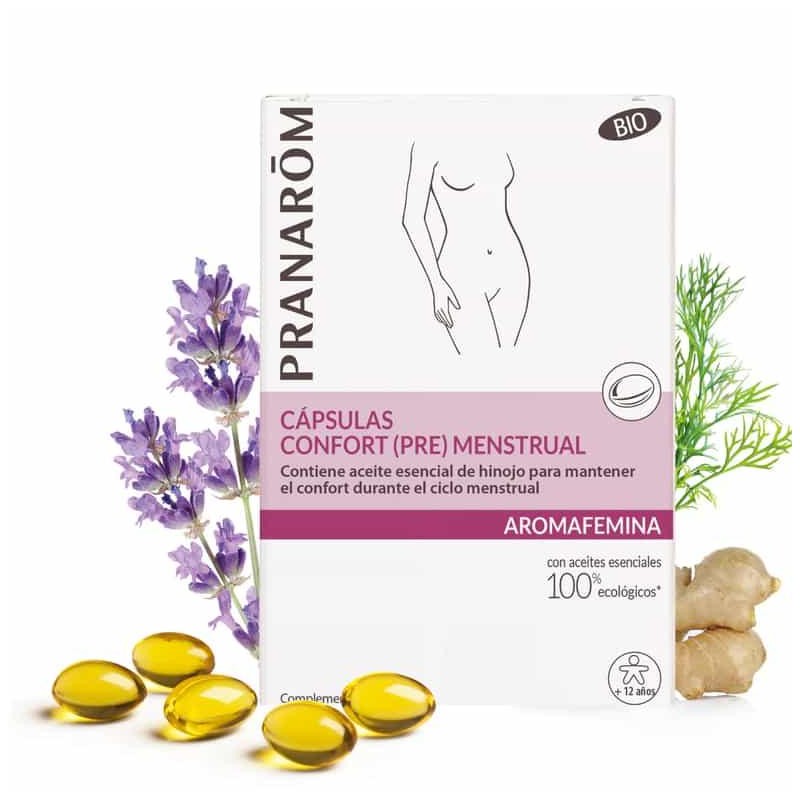 PRANAROM AROMAFEMINA CONFORT PREMENSTRUAL 30 C