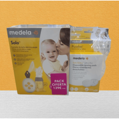 PACK PROMO EXTRACTOR+DISCOS +PURELAN MEDELA