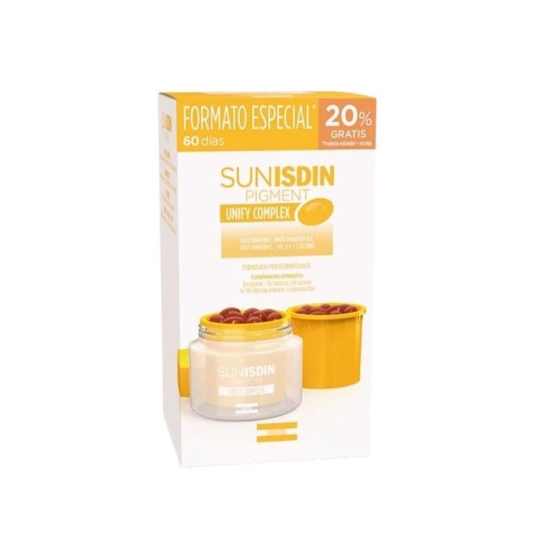 SunISDIN Pigment 60 cápsulas