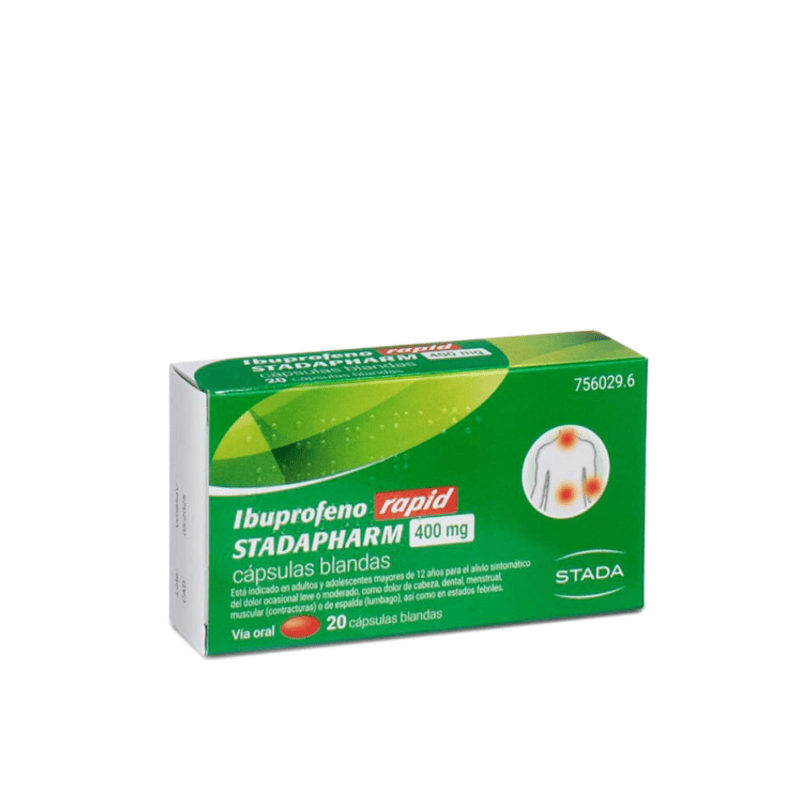 IBUPROFENO RAPID STADAPHARM 400 MG 20 CAPSULAS BLANDAS