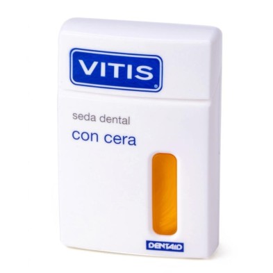 VITIS SEDA DENTAL CON CERA 50 METROS