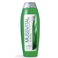 MUSSVITAL GEL DE BAÑO VIT E Y ALOE VERA 300 ML