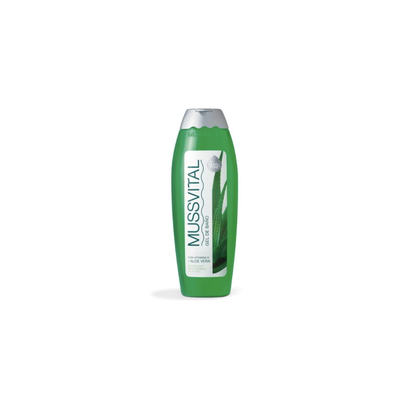 MUSSVITAL GEL DE BAÑO VIT E Y ALOE VERA 300 ML