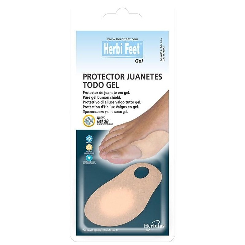 PROTECTOR JUANETES HERBI FEET POLIMERO