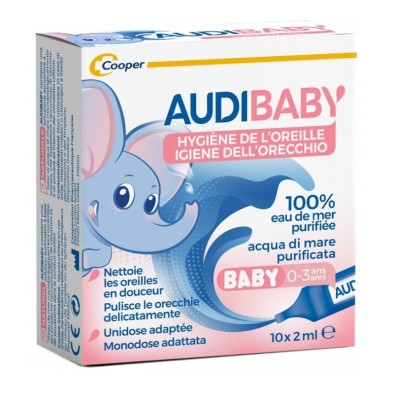 AUDI BABY SOLUCION LIMPIEZA OIDOS 1 ML 10 U MONO