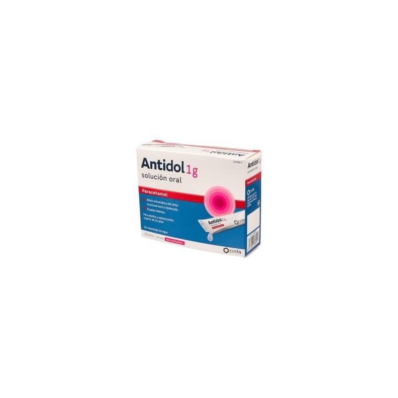 Antidol 1g 10 Sobres Solucion Oral