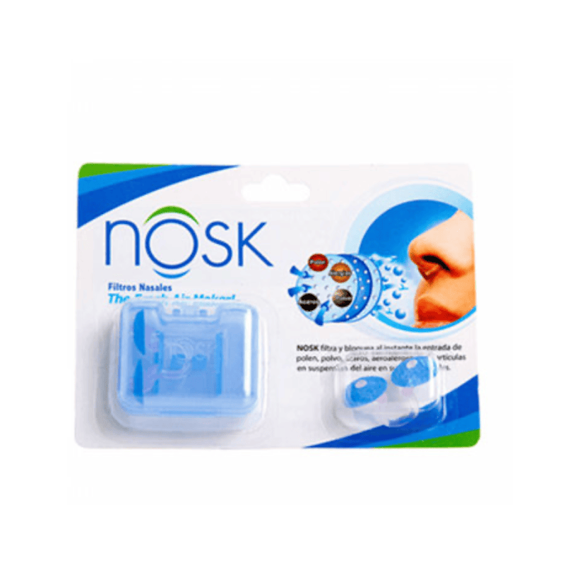 FILTRO NASAL NOSK PACK 2 FILTROS