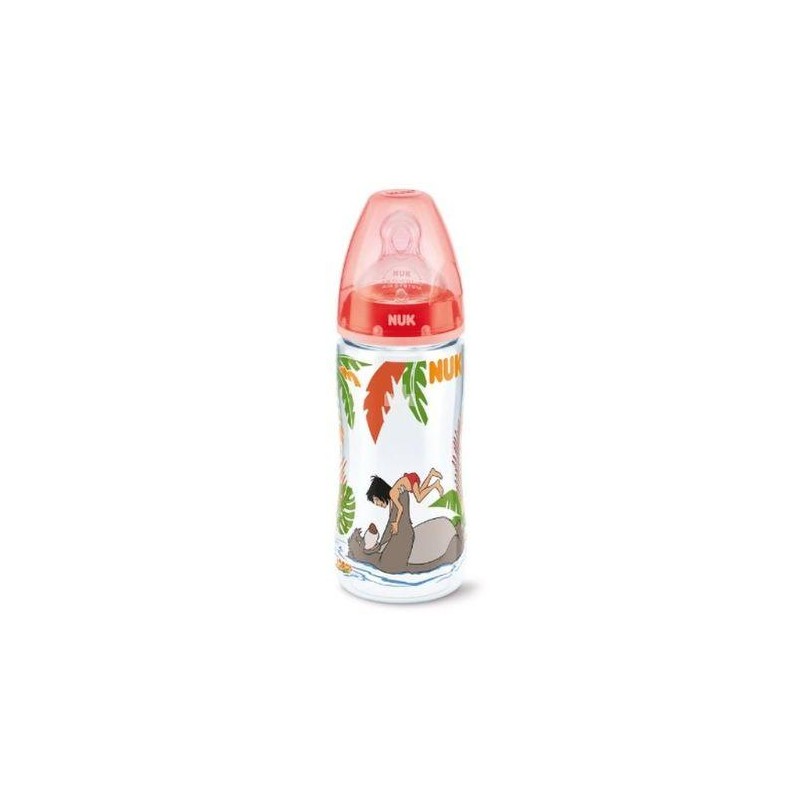 BIBERON FC PP SILICONA NUK 2L 300 ML JUNGLE BOOK