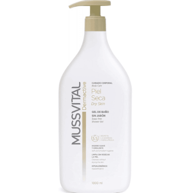 MUSSVITAL DERMACTIV GEL DE BAÑO PIEL SECA 1000 M