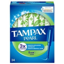 TAMPAX PEARL SUPER 24 U