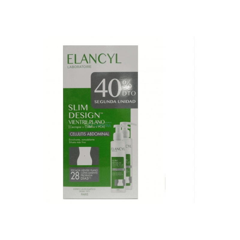 ELANCYL CELLU-SLIM VIENTRE PLANO PACK DUO 150 ML