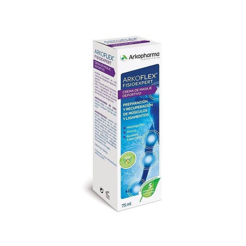 ARKOFLEX FISIOEXPERT CREMA MASAJE DEPORTIVO 75 M