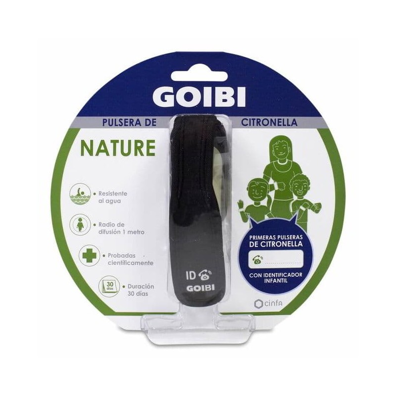 GOIBI PULSERA DE CITRONELLA NATURE 1 PULSERA BALONES