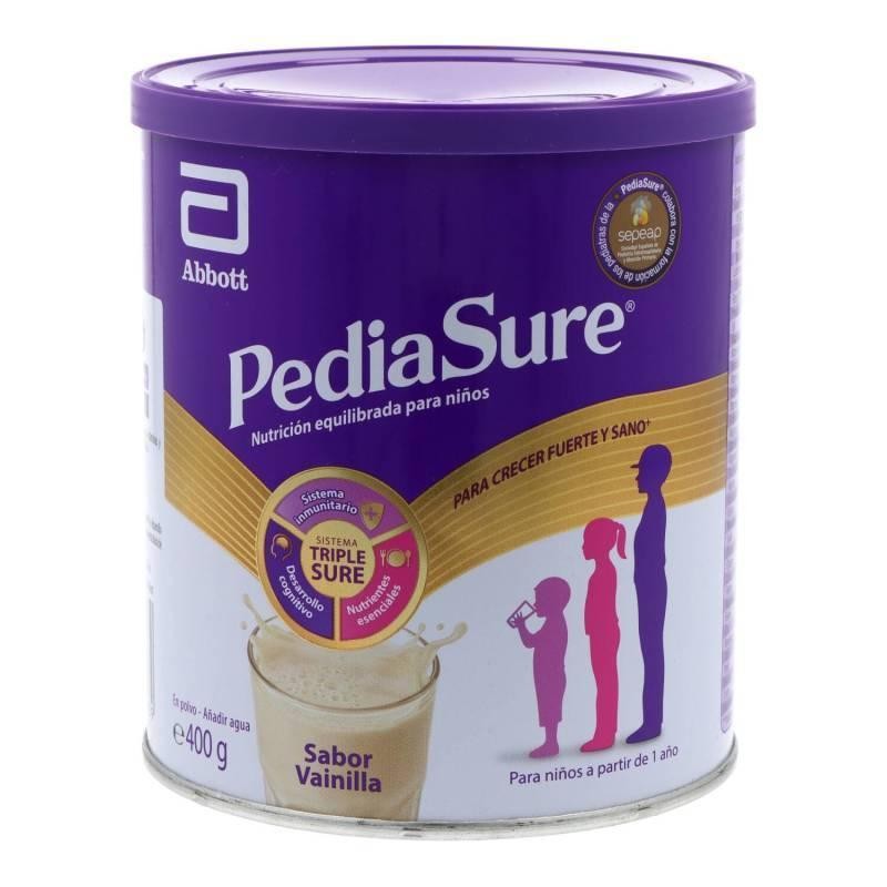 PEDIASURE POLVO LATA 400 G VAINILLA