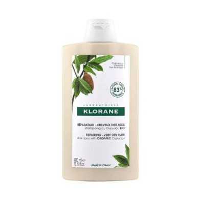 KLORANE CHAMPU A LA MANTECA DE CUPUAÇU BIO 400 ML