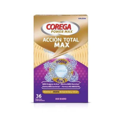 COREGA ACCION TOTAL LIMPIADOR LIMPIEZA PROTESIS