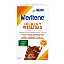 MERITENE 30 G 15 UNIDADES CHOCOLATE