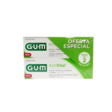 GUM ACTIVITAL GEL DENTIFRICO 2 ENVASES 75 ML DUOPACK