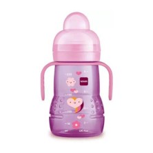 BIBERON ENTRENAMIENTO MAM TRAINER + R 220 ML ROSA
