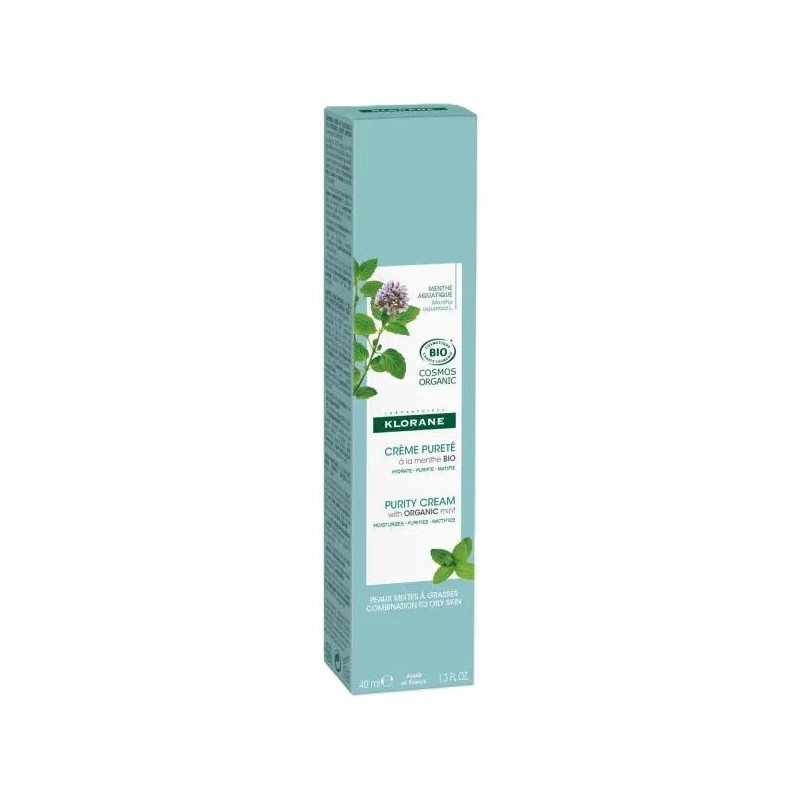 KLORANE CREMA PURIFICANTE A LA MENTA BIO 1 ENVASE 40 ML