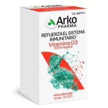 ARKOCAPSULAS VITAMINA D3 100% VEGETAL 45 CAPSULAS